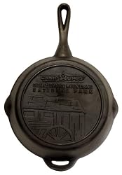 The Camp Chef SK-10  Cast Iron Skillet, 10 Inch Diameter