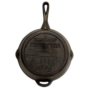 The Camp Chef SK-10  Cast Iron Skillet 10 Inch Diameter