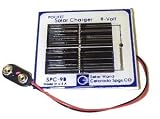 Handy Pocket Solar Charger for 9 Volt Battery