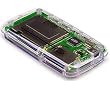USB2.0 All-in-One Card Reader - CF/SD/MMC/xD/MS - Smoke by Pexell
