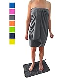 Microfiber Travel Towel XL 30x60" with FREE Hand Towel - Fast Drying, Compact, Soft, Light, Antibacterial. For Backpacking, Camping, Beach, Gym, Swimming. Gift Box and Carry Bag Money Back Guarantee.