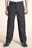 Pure Cotton Adjustable Waist Roll Up Trousers [T87-6307D-S]