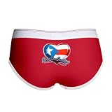 Artsmith, Inc. Women's Boy Brief Underwear Puerto Rican Sweetheart Puerto Rico Flag