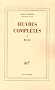 Oeuvres compl�tes : Tome 1, R�cits