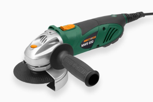 Meister-Craft MWS650 Winkelschleifer 650 Watt / 115 mm mit LED Kohleb&uuml;rsten-Verschlei&szlig;anzeige