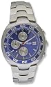 Jeep Gents JP58/B Chronograph Stainless Steel Bracelet Watch with Blue Dial