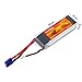 2 Packs Floureon 3S 25C 11.1V 2200mAh Li-Polymer Lipo RC Battery Pack with EC3 Plug Connector for RC Airplane, RC Helicopter, RC Car, RC Truck, RC Boat,
