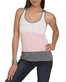 Wet Seal Women's Wet Seal Women's Colorblock Slub Knit Tank