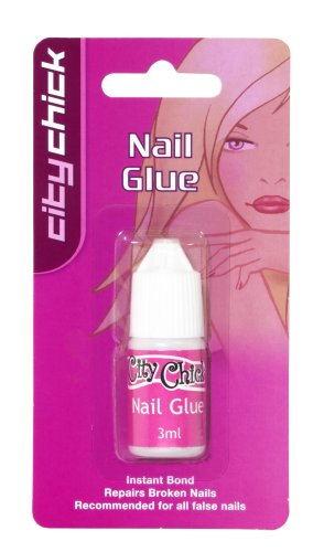 Childrens Toyshop  Health & Personal Care : City Chick Nail Glue 3ml