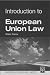 Book Introduction to European Union Law