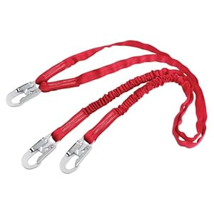 DBI/Sala 1340240 Pro-Stop Tubular Shock Absorbing Lanyard, Gray