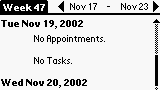  : Calendar View