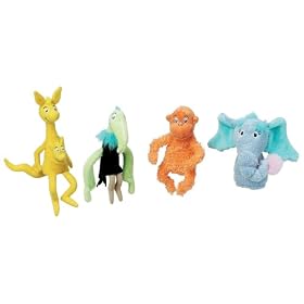 Dr. Seuss Horton Heard A Who Finger Puppets by Manhattan Toy