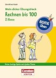 Produkt-Bild: RICHTIG &uuml;ben - Mein dicker &Uuml;bungsblock - Rechnen bis 100 2. Klasse