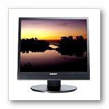 19IN LCD Black 1280 X 1024 Slim Bez HD-15 & Dvi-d Audio KVM Switch