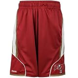 NFL Reebok Tampa Bay Buccaneers Preschool Red The Thirty-Five Mesh Shorts (5/6)
