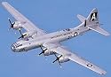 Large Aircraft Model with Stand - The B-29 Superfortress "Fifi," Silver