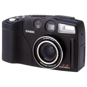 Casio QV-3500EXCF 3MP Digital Camera w/ 3x Optical Zoom