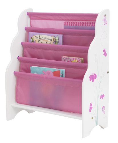 Worlds Apart Butterflies and Flowers Sling Bookcase