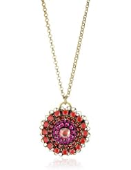 Liz Palacios "Arco Iris" Swarovski Elements Large Starburst Pendant Necklace