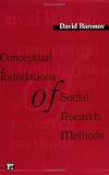 Conceptual Foundations of Social Research Methods