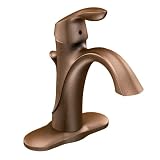 Moen 6400ORB Eva One-Handle High Arc Bathroom Faucet, Oil Rubbed Bronze