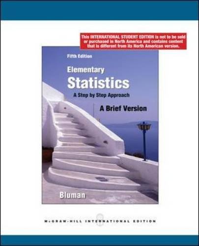 Elementary Statistics: A Brief Version