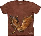 The Mountain Horses Howdy Men s Brown T-shirt