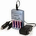 DigiPower DPS 3000  3 Hour AA AAA Rechargeable Battery Kit with 4 AA 2700 mAh Batteries and Car Charger