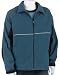 Woodlake Men's Full Zip Fleece Jacket with Open Bottom and Yoke Piping