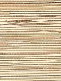 Natural Grasscloth Book Tan on Beige Authentic Grasscloth Wallpaper
