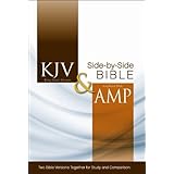 kjv amplified side by side bible hardcover