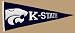 Kansas State Wildcats Traditions Pennant