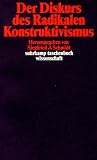 Der Diskurs des Radikalen Konstruktivismus