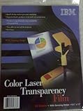 IBM Transparencies Letter Qty-50 IBM Printers