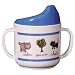 Sippy Cup Baby Cie Farm Animals: Les Animaux de la Ferme Melamine Colorful dinnerware with wording