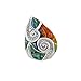 Color Shell Slide Scarf Jewelry