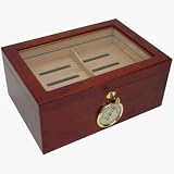 100-cigar Bally Glass Top Humidor