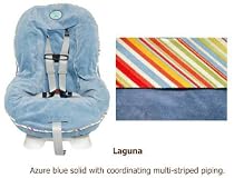 Lilly Pad Toddler Car Seat Cover - Laguna Blue