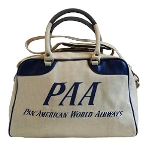 Pan Am Luggage PAA Reversible Weekender Presidential Bag
