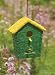 The Encore Group John Deere Log Cabin Bird House
