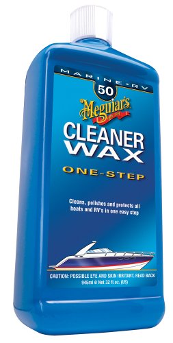 Meguiars M5032 BoatRV Cleaner Wax Liquid 32 oz Meguiars M5032 BoatRV Cleaner Wax Liquid 32 oz