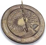 Outdoor Living : Rome 8.5" Aluminum Sunflower Sundial
