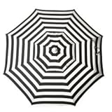 6ft Deluxe Cabana Striped Beach Umbrella with Tilt & Vent