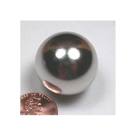 N40 1" Sphere, Package of 1 Rare Earth Neodymium Magnet
