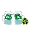 St. patricks day beer mug eyeglasses