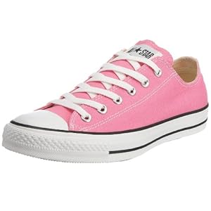 Converse Unisex Chuck Taylor Classic Pink Sneaker - 6.5 Men - 8.5 Women