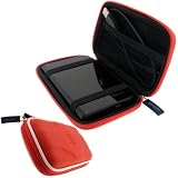 iGadgitz Red EVA Hard Case Cover Suitable for Western Digital My Passport Essential USB Portable External Hard Drives 160gb, 250gb, 320gb & 500gb (Not Suitable for Model Numbers beginning WDBAAA.)