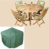 Review Kover-it  / 4 Seater Circular Patio Set Cover - Polyester
