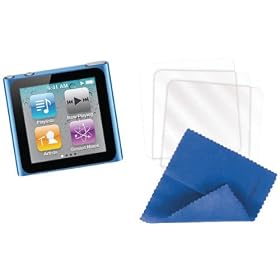 Griffin - Screen Care Kit - Pack de 3 films de protection d'�cran pour iPod Nano 6